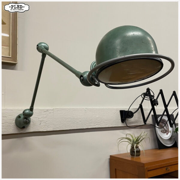 Twee armige Jieldé lamp, Jean-Louis Domecq, jaren vijftig - Afbeelding 15