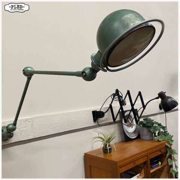 Twee armige Jieldé lamp, Jean-Louis Domecq, jaren vijftig - Afbeelding 16