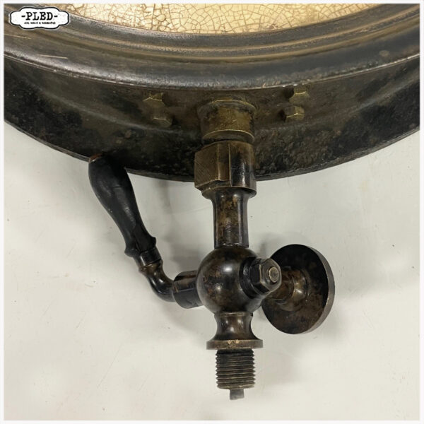 Antieke manometer E. Bourbon, Paris - Afbeelding 14