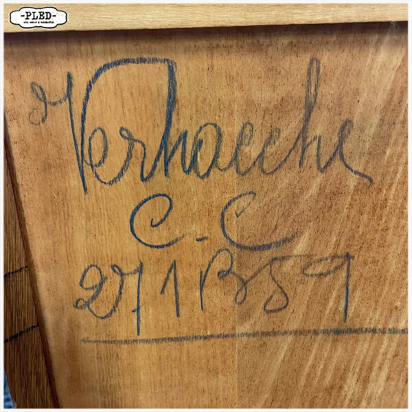 Vintage dubbeldeurs roldeurkast - Afbeelding 17