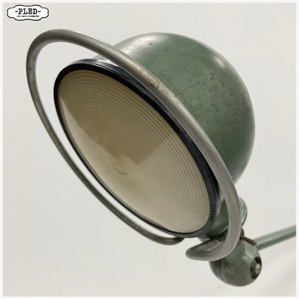 Twee armige Jieldé lamp, Jean-Louis Domecq, jaren vijftig - Afbeelding 5