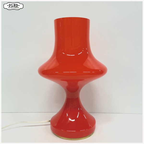 Oranje opaline glazen lamp, Štěpán Tabery, 1970 - Afbeelding 5