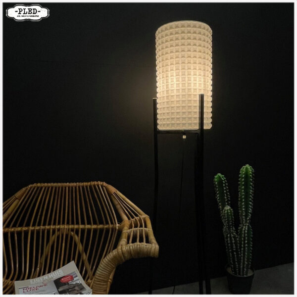 Vintage vloerlamp DDR, jaren zestig, Rudolf Arnold - Afbeelding 8