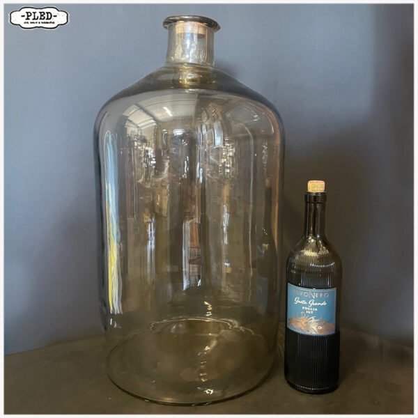 Grote decoratieve glazen flessen - Afbeelding 4