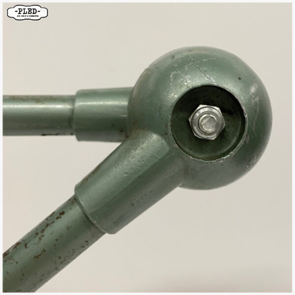 Twee armige Jieldé lamp, Jean-Louis Domecq, jaren vijftig - Afbeelding 11
