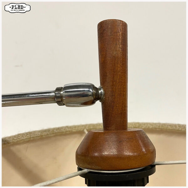 Vintage teak wandlamp, jaren zestig - Afbeelding 7