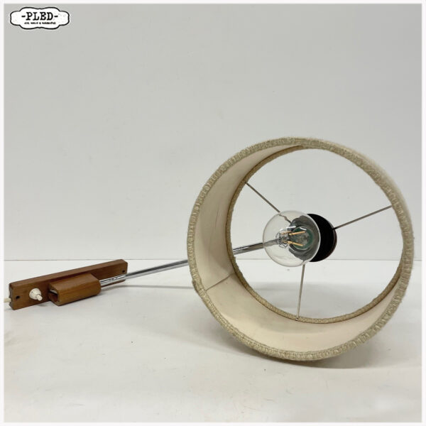 Vintage teak wandlamp, jaren zestig - Afbeelding 8