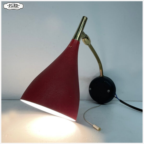 Vintage wandlamp, fifties, Cosack Leuchten - Afbeelding 5