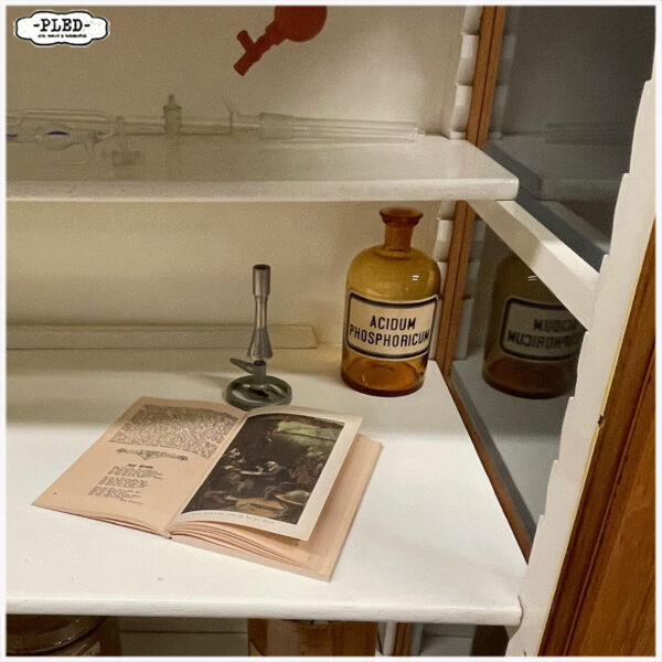 Vintage houten laboratoriumkast, 1960 - Afbeelding 13