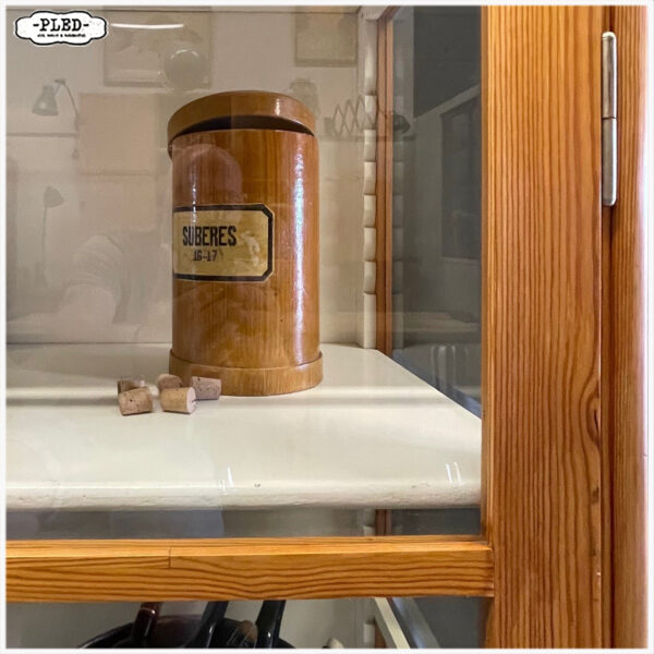 Vintage houten laboratoriumkast, 1960 - Afbeelding 10