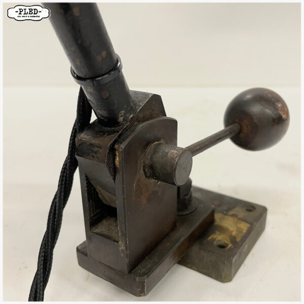 Twee armige industriële lamp, Bauhaus - Afbeelding 15