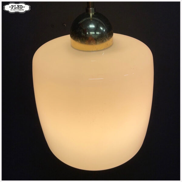 Cilindervormige opaline pendellamp - Afbeelding 10