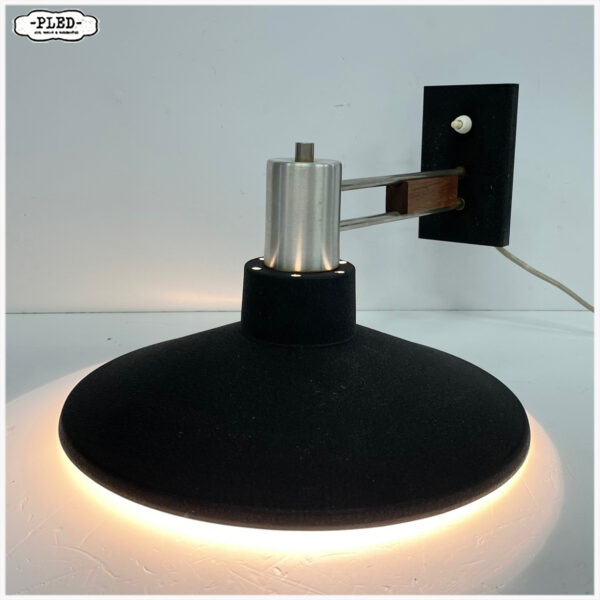 Vintage wandlamp in de stijl van Niek Hiemstra - Afbeelding 11