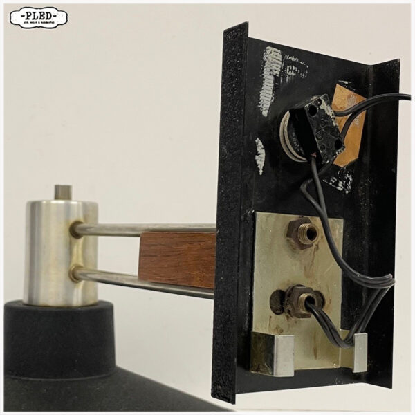 Vintage wandlamp in de stijl van Niek Hiemstra - Afbeelding 13