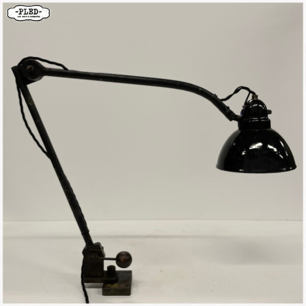 Twee armige industriële lamp, Bauhaus - Afbeelding 5