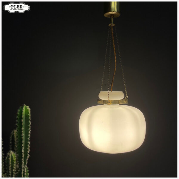 Vintage opaline hanglamp