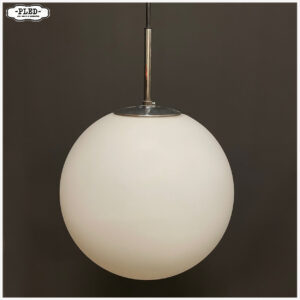 Vintage opaline hanglamp, Bol, Glashütte Limburg