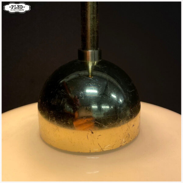 Cilindervormige opaline pendellamp - Afbeelding 4