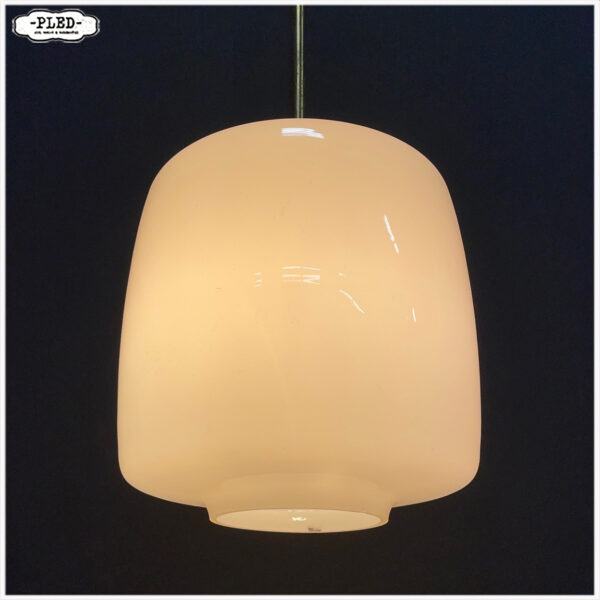 Cilindervormige opaline pendellamp - Afbeelding 5