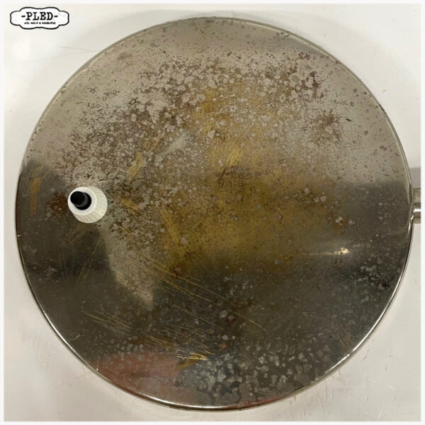 Art Deco bureaulamp met gefacetteerde kap - Afbeelding 8