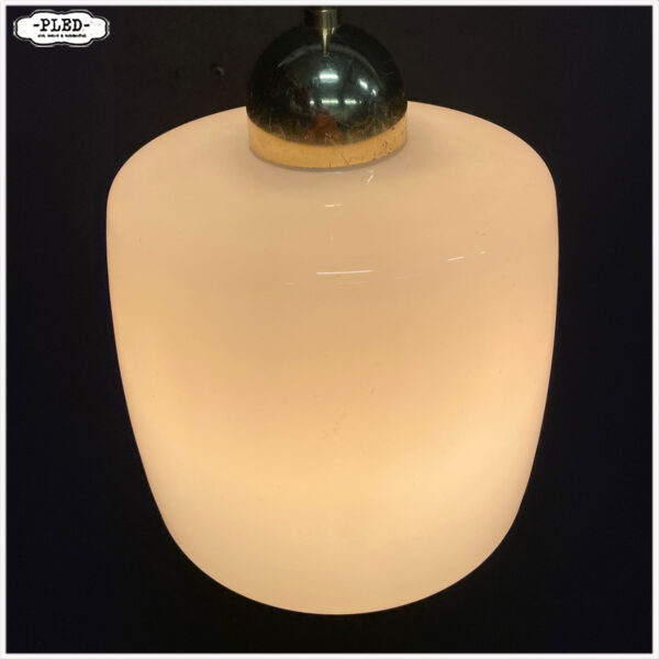 Cilindervormige opaline pendellamp - Afbeelding 6