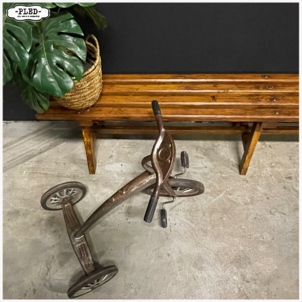 Mooi, oud, houten bankje - Afbeelding 6