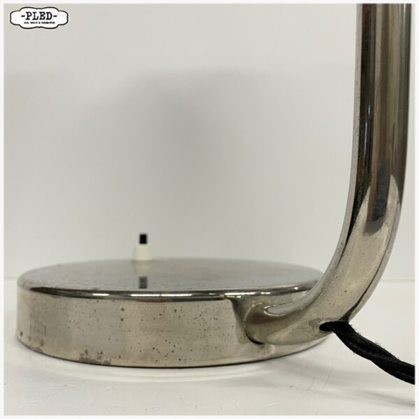 Art Deco bureaulamp met gefacetteerde kap - Afbeelding 9