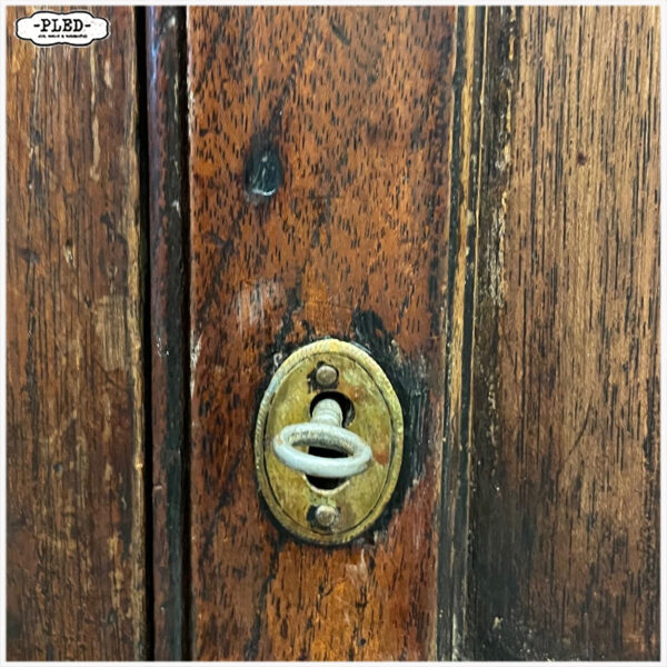 Antiek eikenhouten kastje - Afbeelding 8