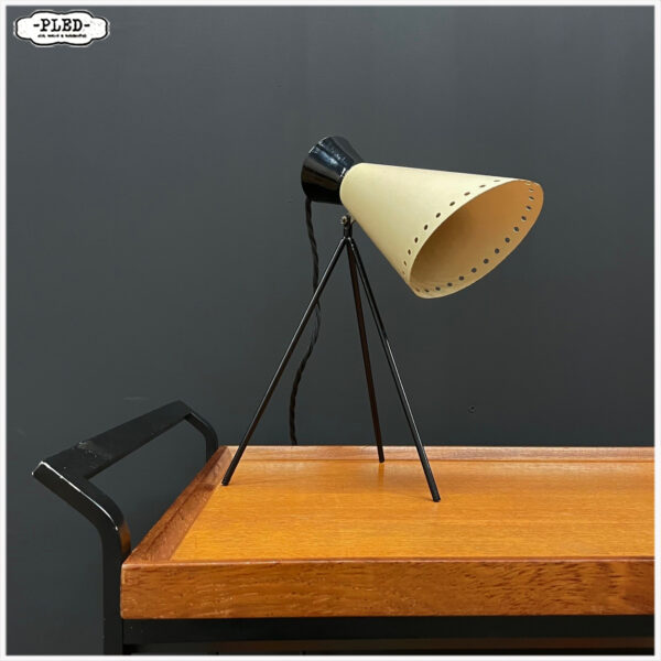 Vintage teak serveertrolley, Opal - Afbeelding 8