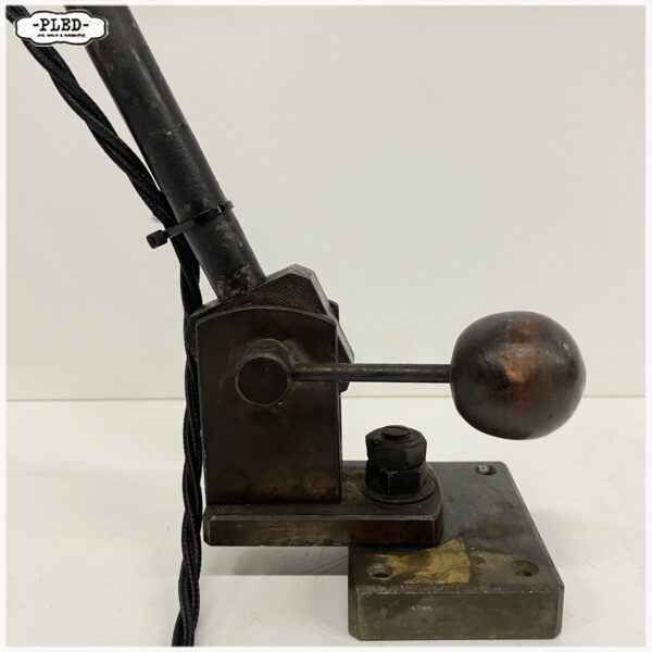 Twee armige industriële lamp, Bauhaus - Afbeelding 14