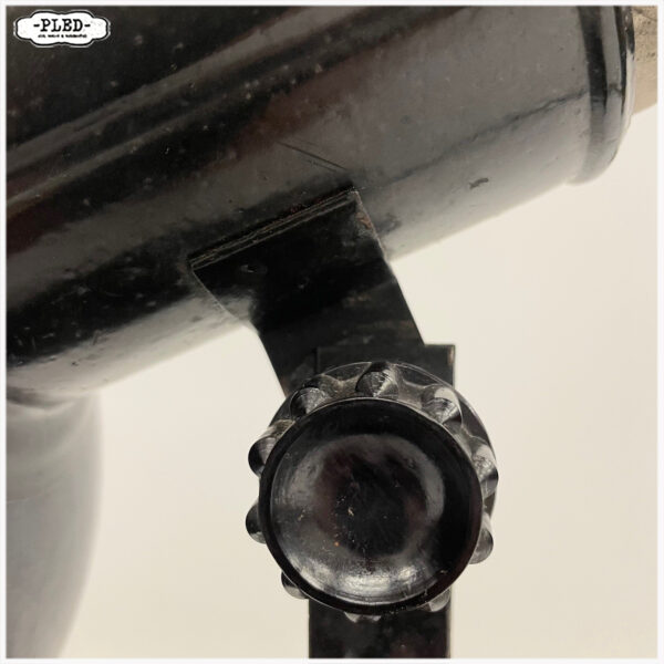 Industriele werkplaatslamp met geëmailleerde kap, - Afbeelding 12