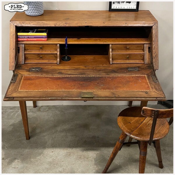 Eikenhouten secretaire, Frankrijk - Afbeelding 6