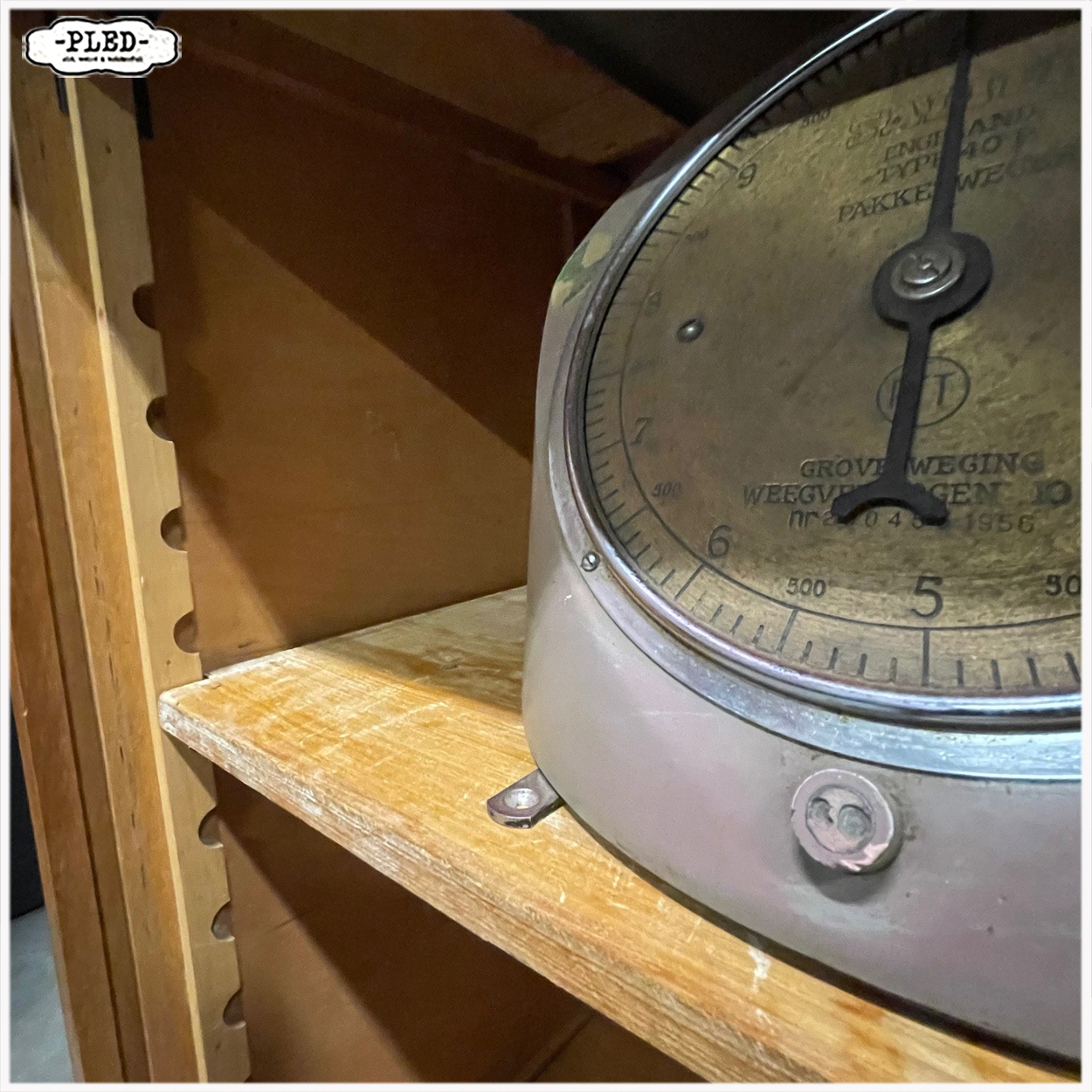 Originele eikenhouten Jerry roldeurkast, jaren 1930, USA - Afbeelding 13