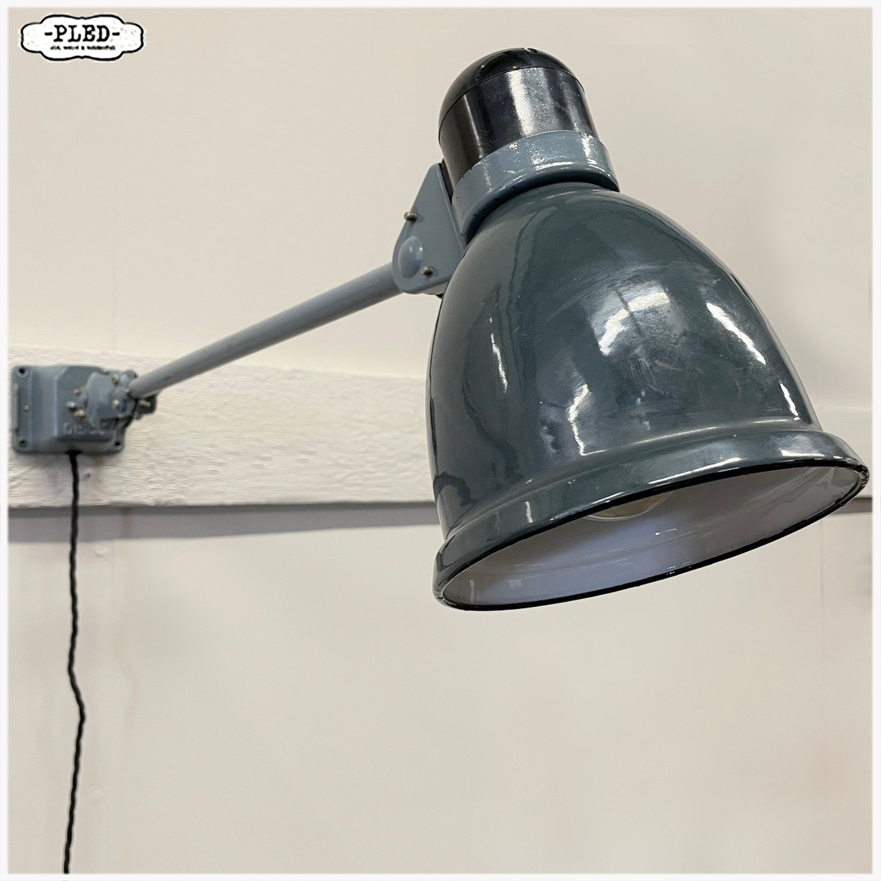 Industriele Fabrilux (wand)lamp, Dr.-Ing. Schneider & Co - Afbeelding 4