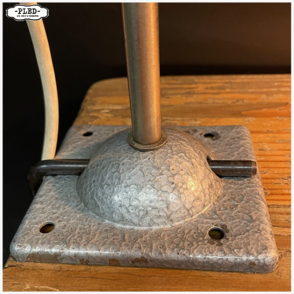 Vintage bakelieten REIF schaarlamp, DDR, met tafelklem - Afbeelding 15