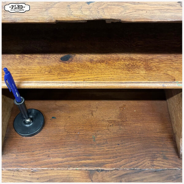 Eikenhouten secretaire, Frankrijk - Afbeelding 15