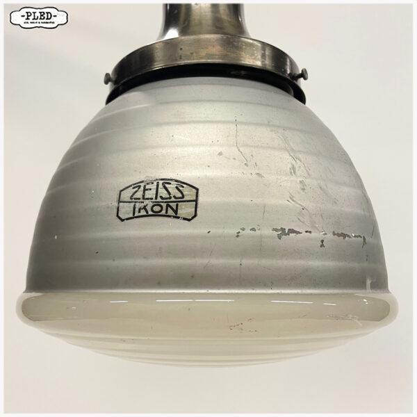 Kwikglazen pendellampen van Adolf Meyer voor Zeiss Ikon, jaren 1930 - Afbeelding 14