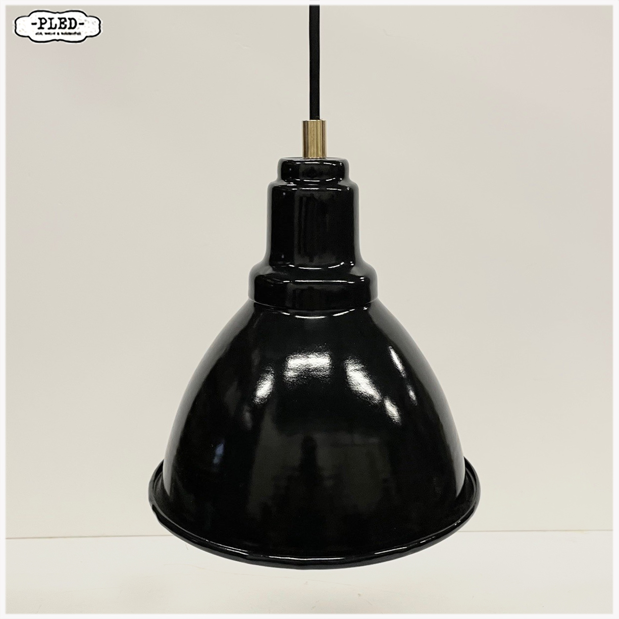 Nieuwe geëmailleerde hanglampjes met snoer, Bauhaus stijl - Afbeelding 13