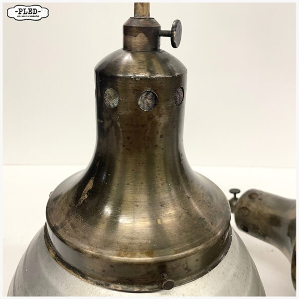 Kwikglazen pendellampen van Adolf Meyer voor Zeiss Ikon, jaren 1930 - Afbeelding 7