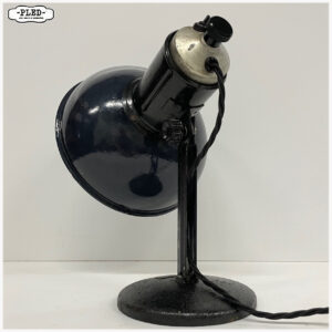 Industriele werkplaatslamp met geëmailleerde kap,