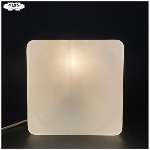 Vintage RZB plafonnière, opaal glas - Afbeelding 3