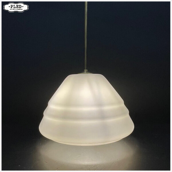 Vintage opaline pendellamp