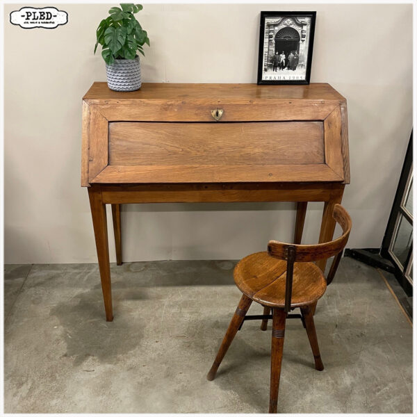 Eikenhouten secretaire, Frankrijk - Afbeelding 4