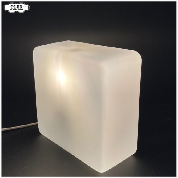 Vintage RZB plafonnière, opaal glas - Afbeelding 2
