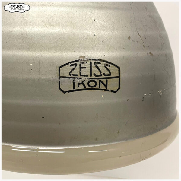 Kwikglazen pendellampen van Adolf Meyer voor Zeiss Ikon, jaren 1930 - Afbeelding 23