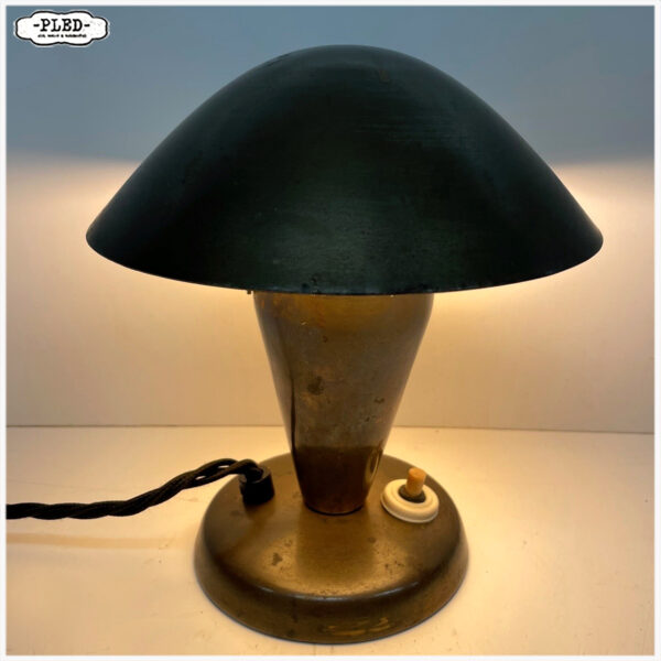 'mushroom' lampje van Josef Hurka, voor Napako, 1940 - Afbeelding 4