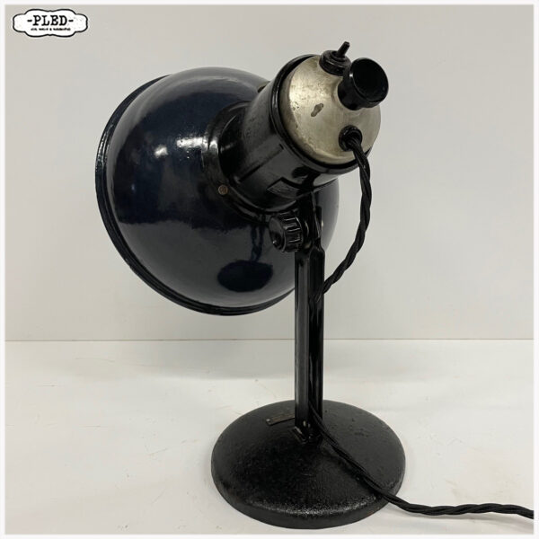 Industriele werkplaatslamp met geëmailleerde kap, - Afbeelding 6