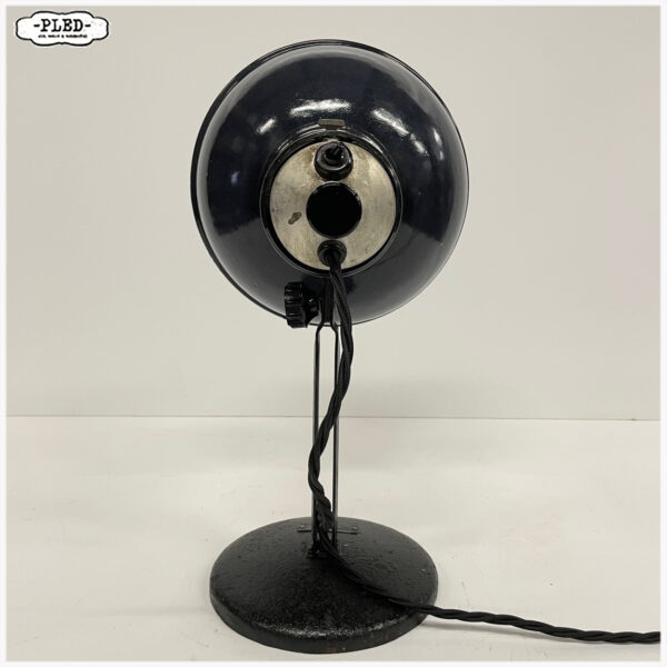 Industriele werkplaatslamp met geëmailleerde kap, - Afbeelding 7