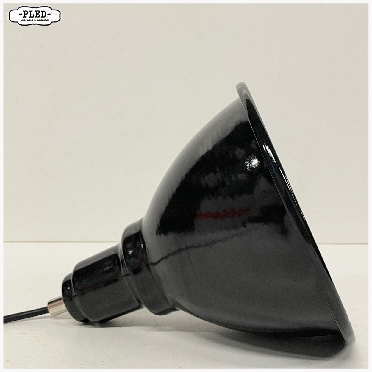 Nieuwe geëmailleerde hanglampjes met snoer, Bauhaus stijl - Afbeelding 6