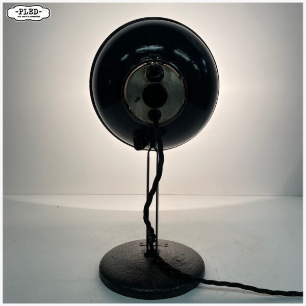 Industriele werkplaatslamp met geëmailleerde kap, - Afbeelding 8
